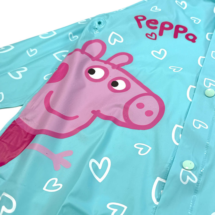 Picture of 7795 PEPPA PIG KIDS RAINCOAT WITH BUTTONS